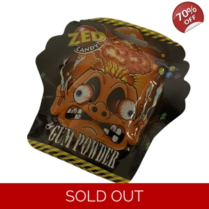 Zed Candy Gum Powder Bubblegum 30g